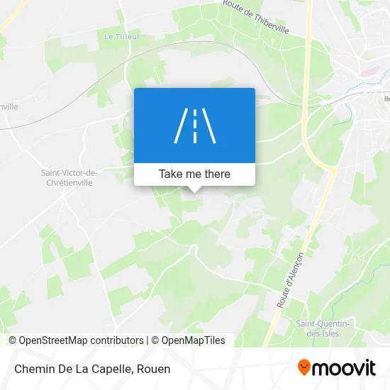 Chemin De La Capelle map