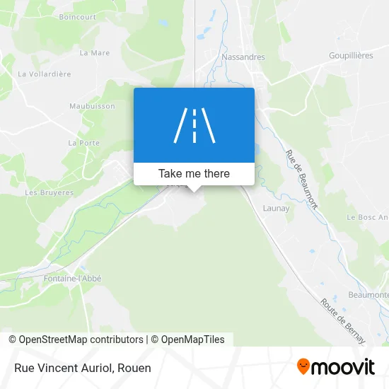 Rue Vincent Auriol map