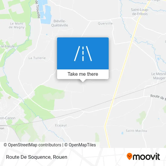 Route De Soquence map