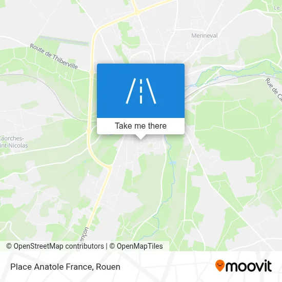 Place Anatole France map