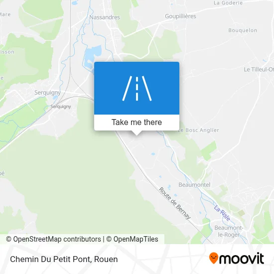 Chemin Du Petit Pont map