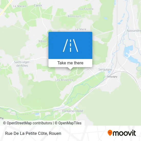 Rue De La Petite Côte map