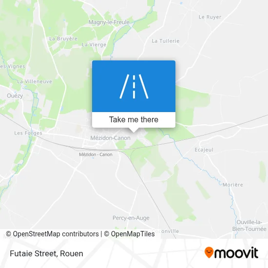 Rue De La Futaie map