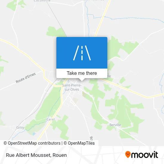 Rue Albert Mousset map