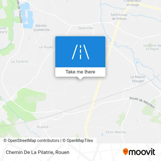 Chemin De La Pilatrie map