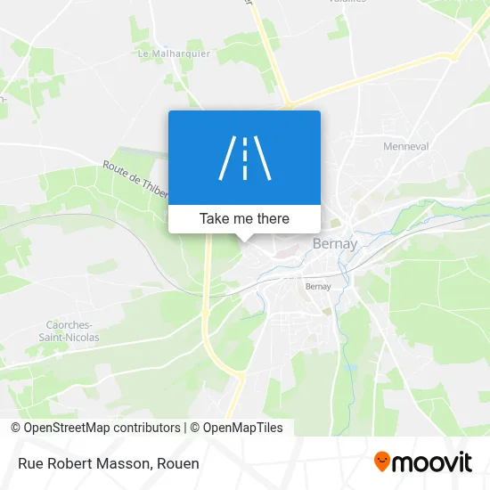 Rue Robert Masson map