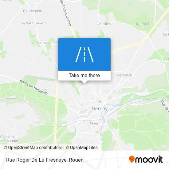 Rue Roger De La Fresnaye map