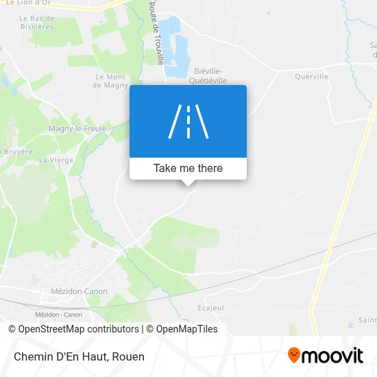 Chemin D'En Haut map