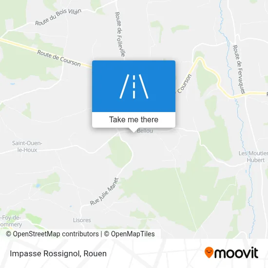 Impasse Rossignol map
