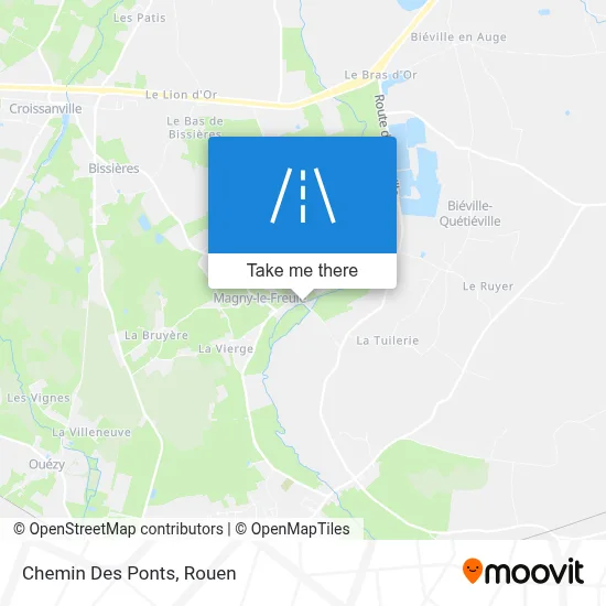 Chemin Des Ponts map