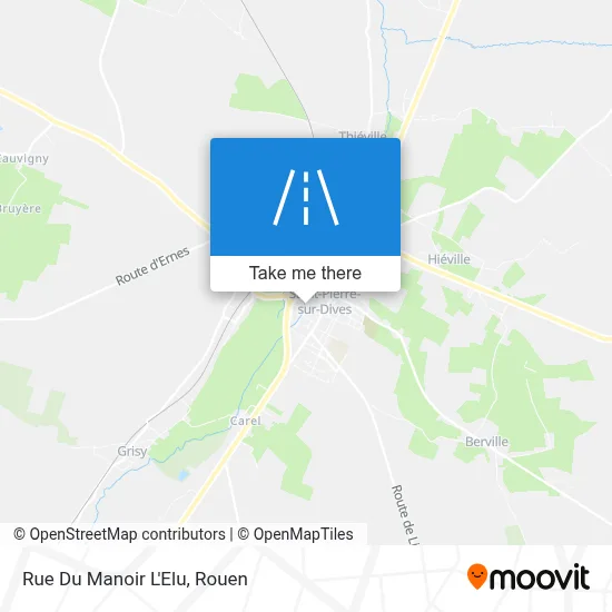 Rue Du Manoir L'Elu map