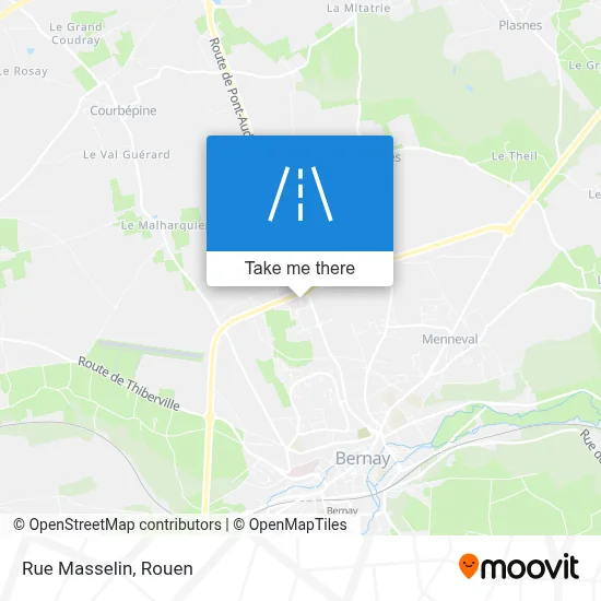Mapa Rue Masselin