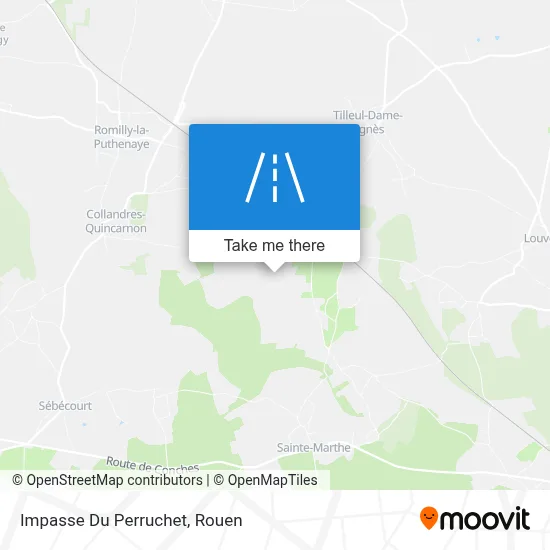 Impasse Du Perruchet map