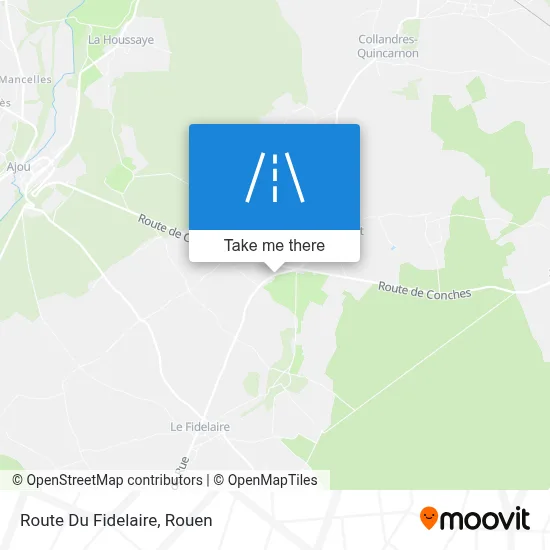Route Du Fidelaire map