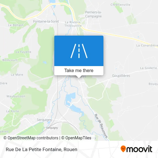 Rue De La Petite Fontaine map