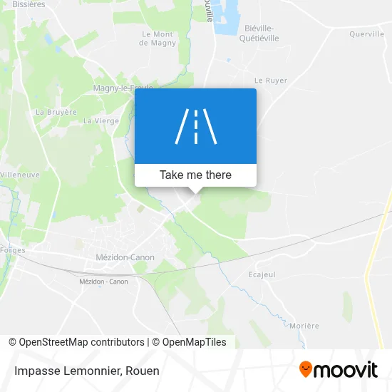 Impasse Lemonnier map