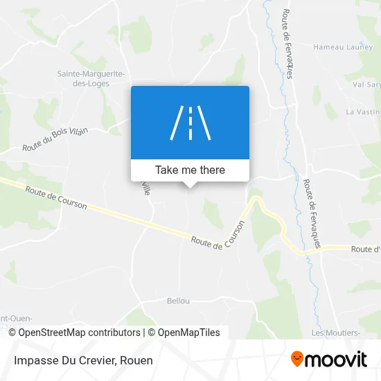 Impasse Du Crevier map