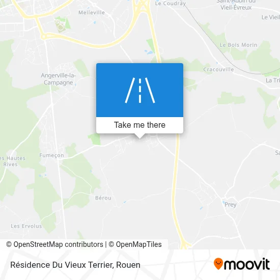 Résidence Du Vieux Terrier map
