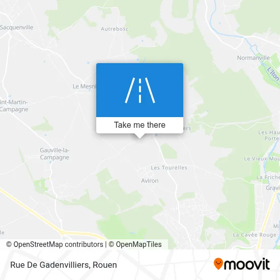 Rue De Gadenvilliers map
