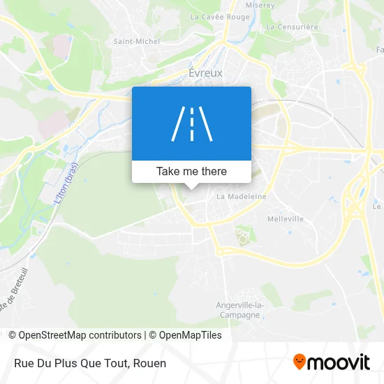 Rue Du Plus Que Tout map