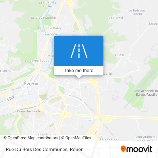 Mapa Rue Du Bois Des Communes