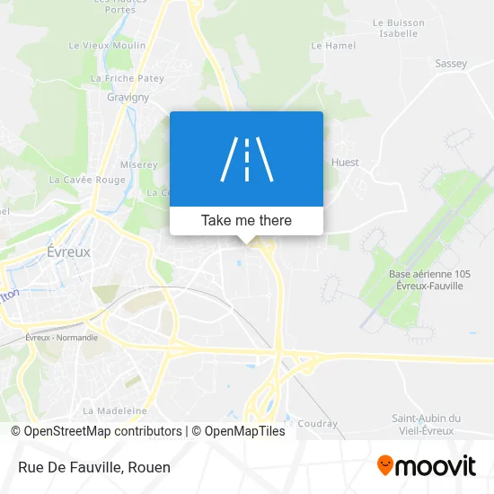 Rue De Fauville map