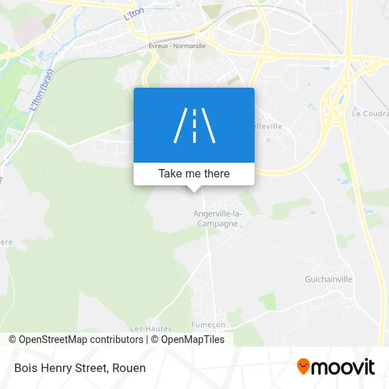 Rue Du Bois Henry map
