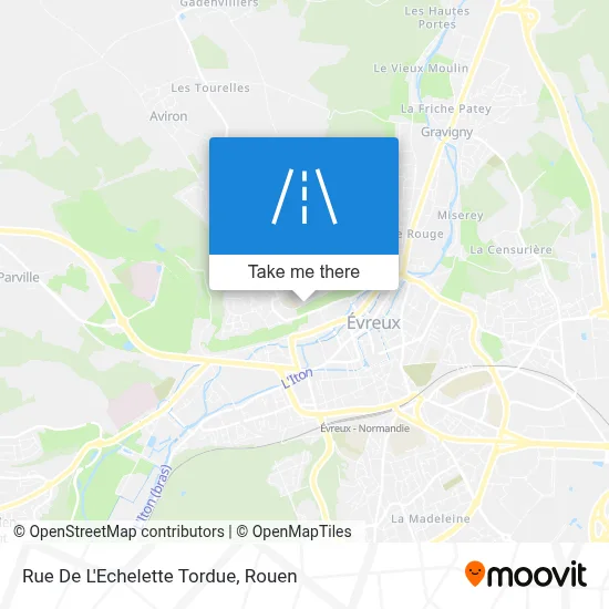 Rue De L'Echelette Tordue map