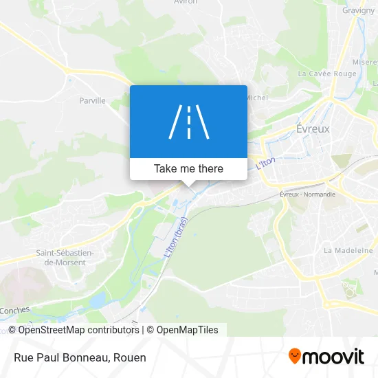 Rue Paul Bonneau map
