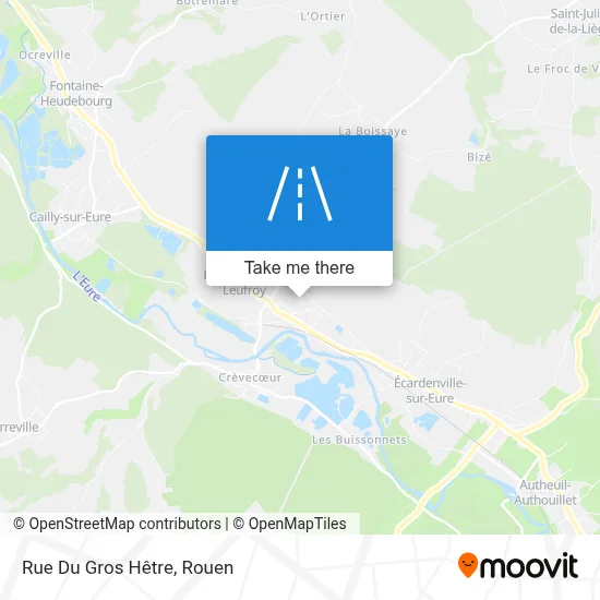 Rue Du Gros Hêtre map