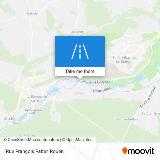 Rue François Faber map