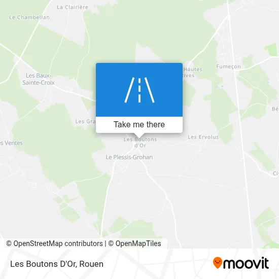 Les Boutons D'Or map
