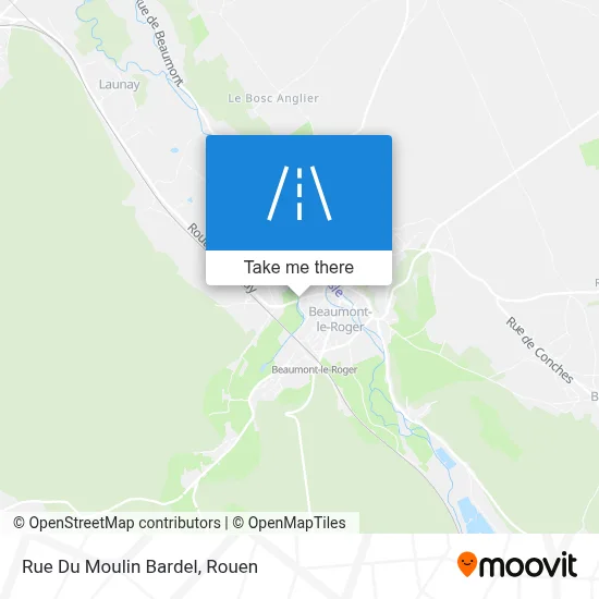 Rue Du Moulin Bardel map