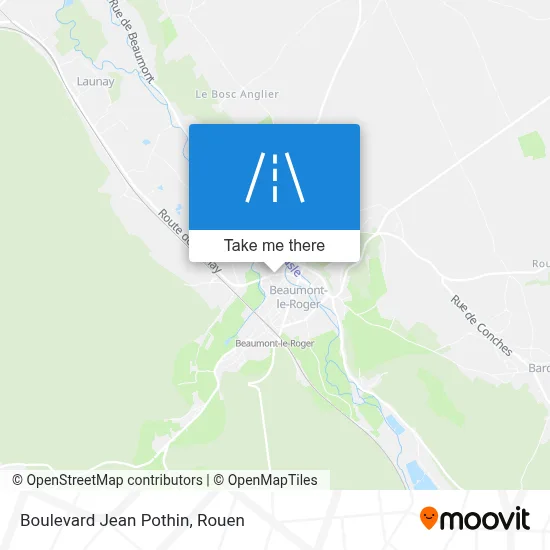 Boulevard Jean Pothin map