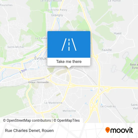 Rue Charles Denet map