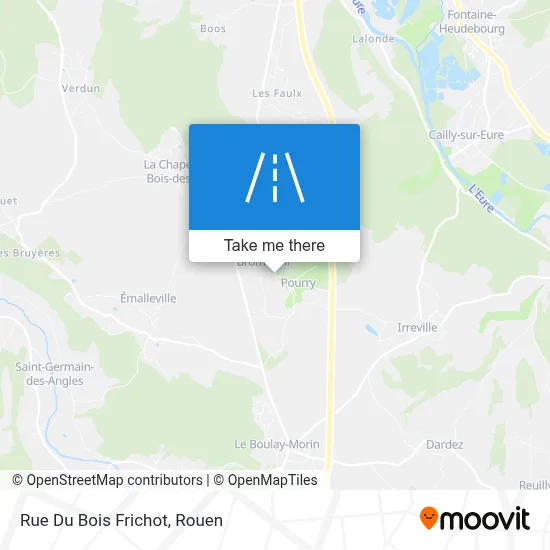 Mapa Rue Du Bois Frichot