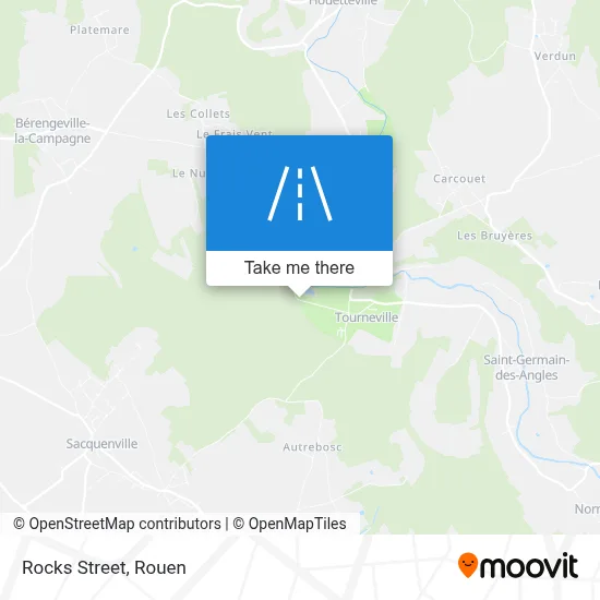 Mapa Rue Des Roches