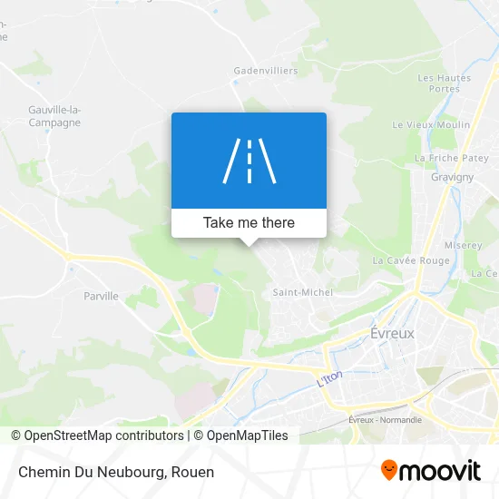 Chemin Du Neubourg map