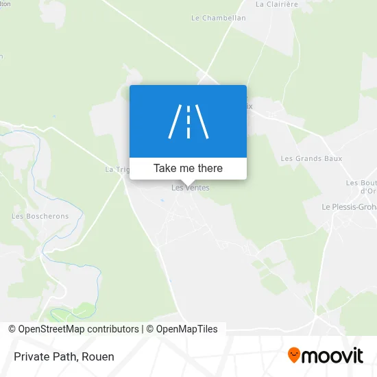 Chemin Privé map