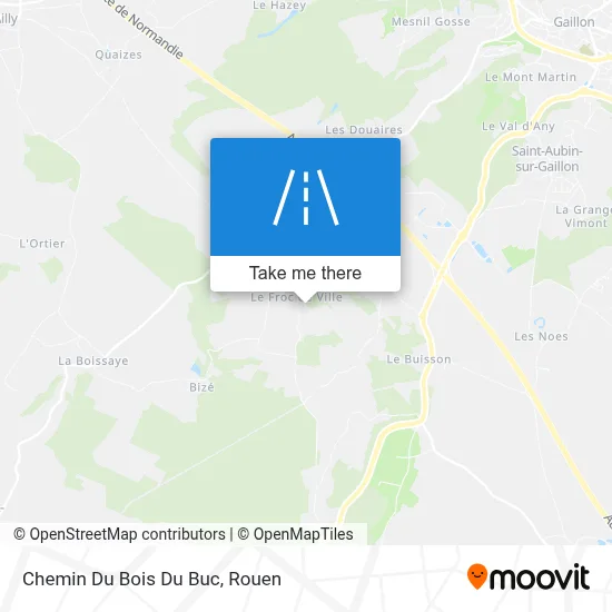 Chemin Du Bois Du Buc map