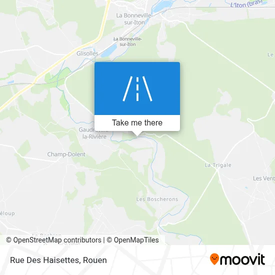 Rue Des Haisettes map
