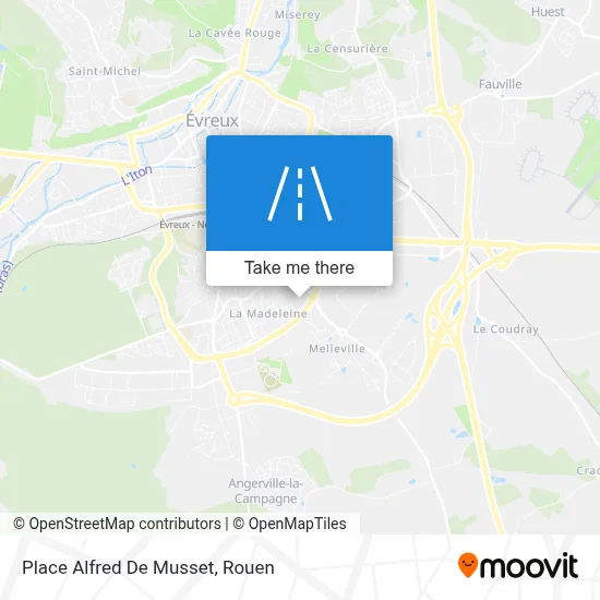 Place Alfred De Musset map