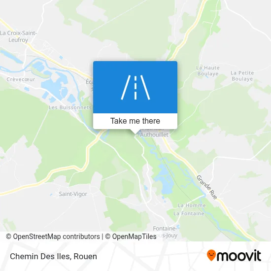 Chemin Des Iles map