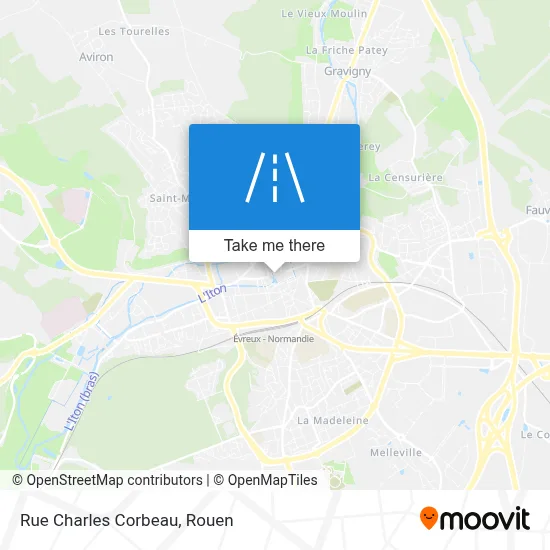 Rue Charles Corbeau map