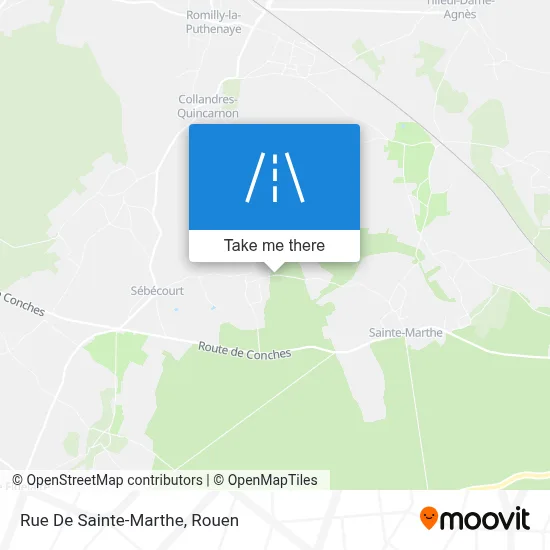 Rue De Sainte-Marthe map