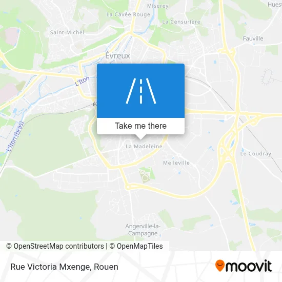Rue Victoria Mxenge map