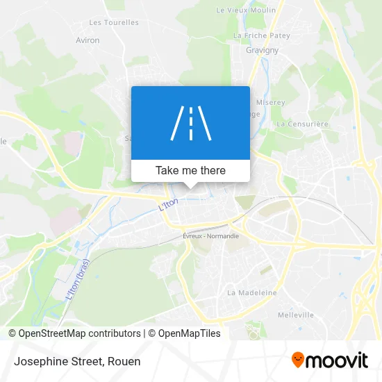 Rue Joséphine map