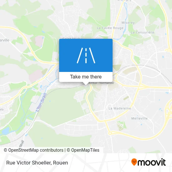 Rue Victor Shoeller map