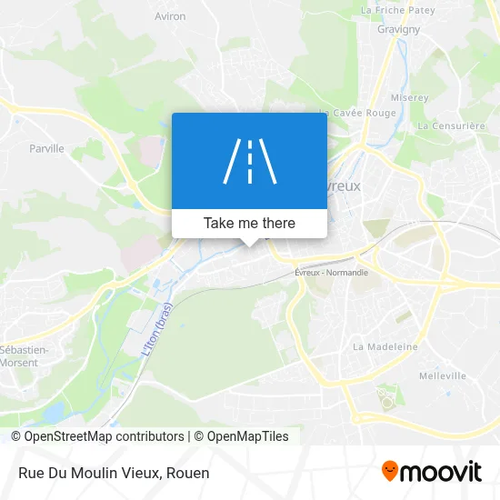 Rue Du Moulin Vieux map