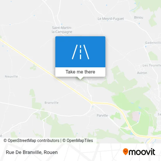 Rue De Branville map